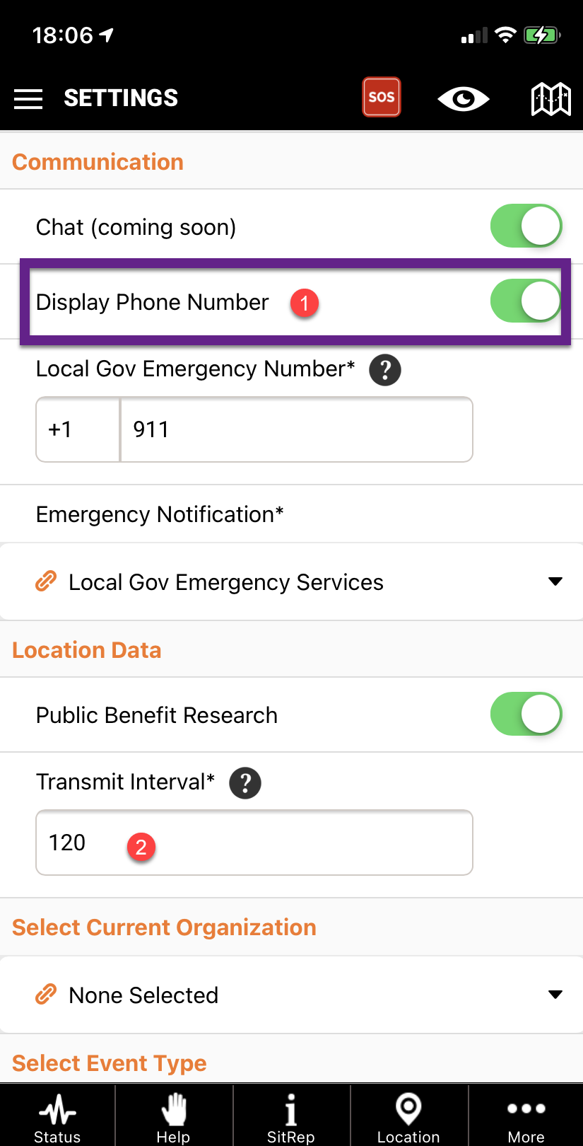 Pubsafe public safety mobile app user information